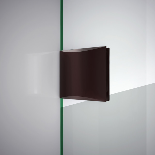 DreamLine DL-6051 Frameless Shower Enclosure With Corner Drain Base