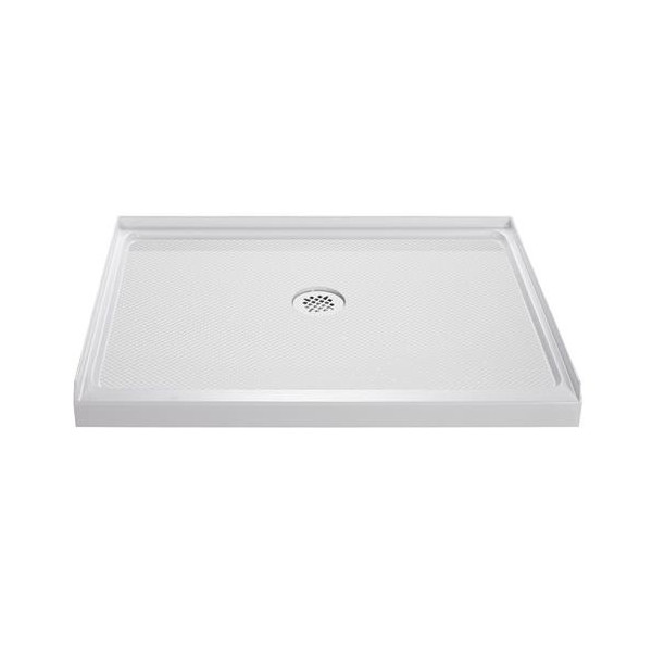 DreamLine DL-6195C-01 SlimLine 32" by 32" Shower Base & QWALL-5 Backwall Kit