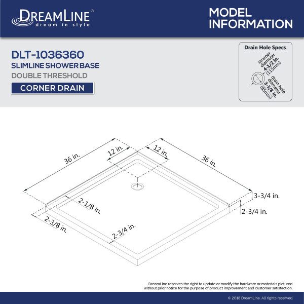 DreamLine DL-6710-88-01 Shower Enclosure In Chrome with Black Acrylic Base