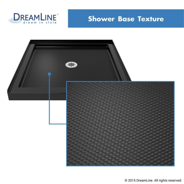 DreamLine DLT-113232 SlimLine 32 Inch by 32 Inch Single Threshold Shower Base 