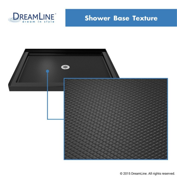 DreamLine DLT-113248 SlimLine 32 Inch by 48 Inch Single Threshold Shower Base 