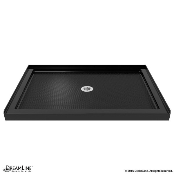 DreamLine DLT-113442 SlimLine Single Threshold Shower Base Center Drain Base