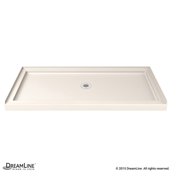 DreamLine DLT-113460-22 Biscuit SlimLine 34" x 60" Single Threshold Shower Base