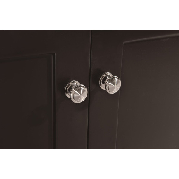 Eviva EVVN69-30 Acclaim C. 30 Inch Transitional Bathroom Vanity with White Carrera Marble Top
