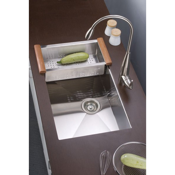 Dawn DSQ3116 Undermount Satin Squared  Kitchen Sink