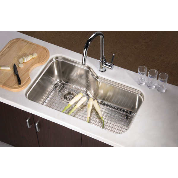 Dawn DSU3118 Undermount Rounded Corner Single Bowl Sink