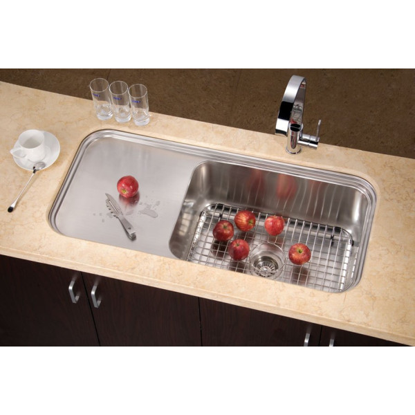 Dawn DSU4120 Undermount Single Bowl with Work Surface