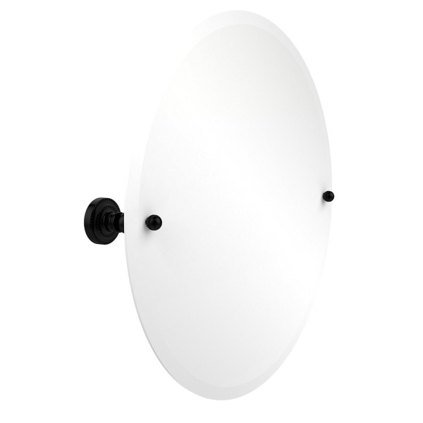 Allied Brass DT-90 Dottingham 22" Round Tilt Mirror with Beveled Edge