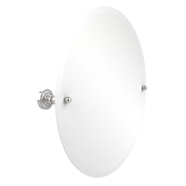 Allied Brass DT-90 Dottingham 22" Round Tilt Mirror with Beveled Edge