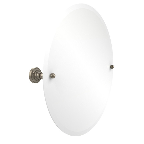 Allied Brass DT-90 Dottingham 22" Round Tilt Mirror with Beveled Edge