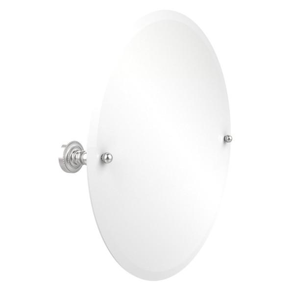 Allied Brass DT-90 Dottingham 22" Round Tilt Mirror with Beveled Edge