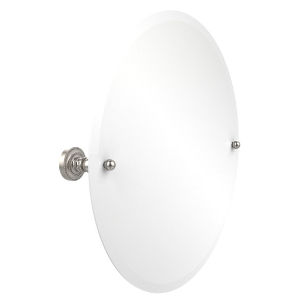 Allied Brass DT-90 Dottingham 22" Round Tilt Mirror with Beveled Edge