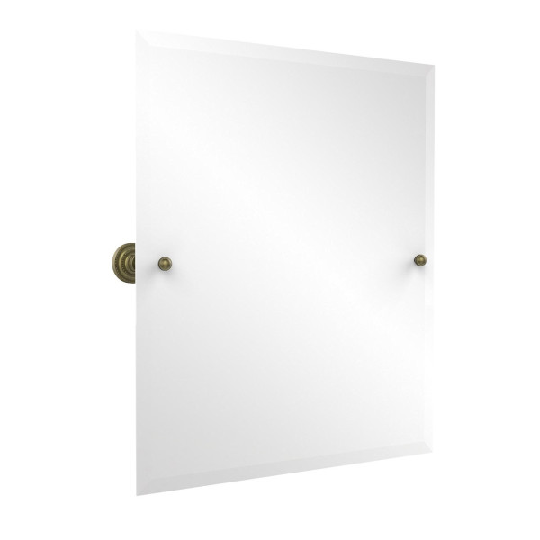 Allied Brass DT-92 21" x 26" Rectangular Tilt Mirror with Beveled Edge