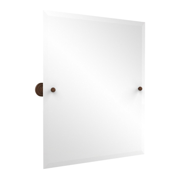 Allied Brass DT-92 21" x 26" Rectangular Tilt Mirror with Beveled Edge