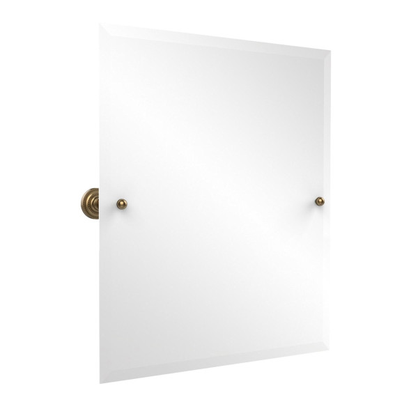 Allied Brass DT-92 21" x 26" Rectangular Tilt Mirror with Beveled Edge