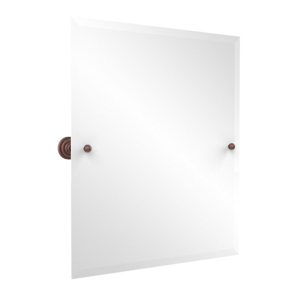 Allied Brass DT-92 21" x 26" Rectangular Tilt Mirror with Beveled Edge