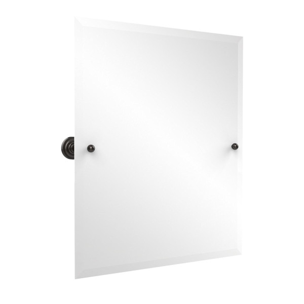 Allied Brass DT-92 21" x 26" Rectangular Tilt Mirror with Beveled Edge