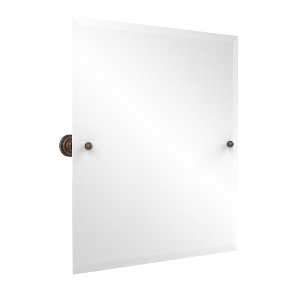 Allied Brass DT-92 21" x 26" Rectangular Tilt Mirror with Beveled Edge