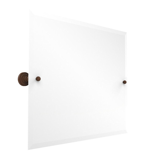 Allied Brass DT-93 Landscape Rectangular Tilt Mirror with Beveled Edge
