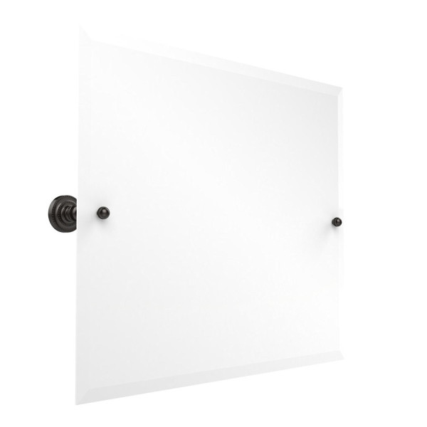 Allied Brass DT-93 Landscape Rectangular Tilt Mirror with Beveled Edge
