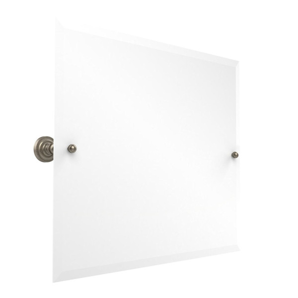 Allied Brass DT-93 Landscape Rectangular Tilt Mirror with Beveled Edge