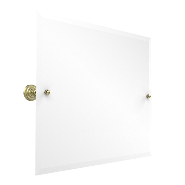 Allied Brass DT-93 Landscape Rectangular Tilt Mirror with Beveled Edge