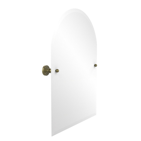 Allied Brass DT-94 21" x 29" Arched Top Tilt Mirror with Beveled Edge