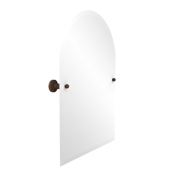 Allied Brass DT-94 21" x 29" Arched Top Tilt Mirror with Beveled Edge