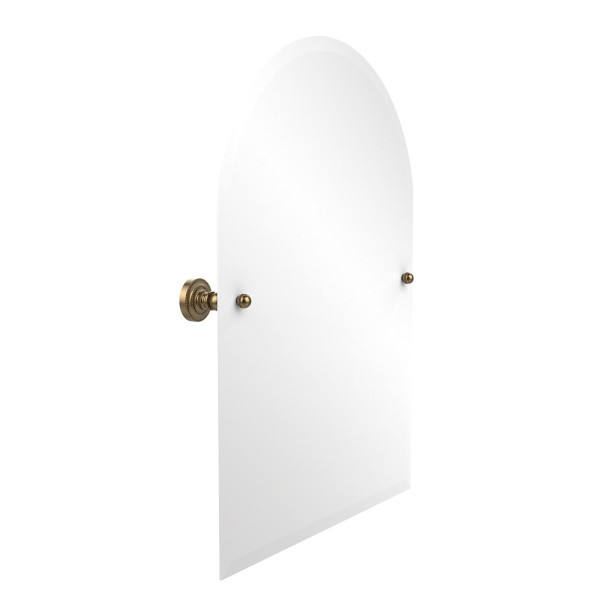 Allied Brass DT-94 21" x 29" Arched Top Tilt Mirror with Beveled Edge