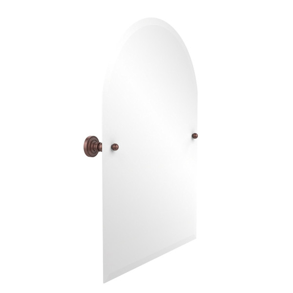 Allied Brass DT-94 21" x 29" Arched Top Tilt Mirror with Beveled Edge