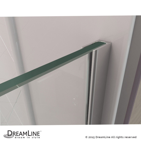 DreamLine E12306534 Unidoor-X 35.5 in. W x 34.375 in. D Hinged Shower Enclosure