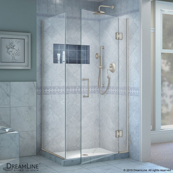 DreamLine E12330 Unidoor-X 29-3/8 in. W x 30 in.Hinged Shower Enclosure