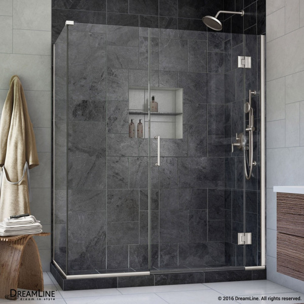 DreamLine E1240634 Unidoor-X 36 in. W x 34.375 in. D Hinged Shower Enclosure