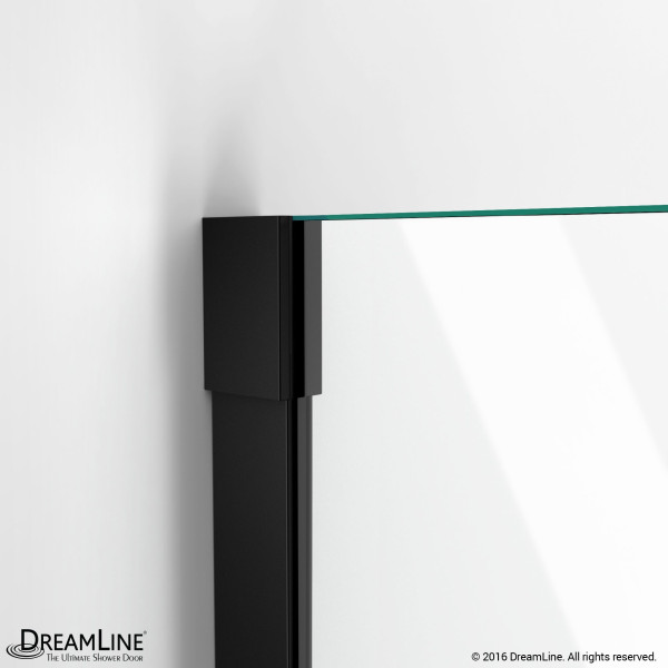 DreamLine E1280634 Unidoor-X Frameless Reversible Hinged Shower Enclosure