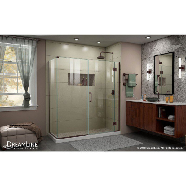 DreamLine E1283030 Unidoor-X Frameless Hinged Shower Enclosure