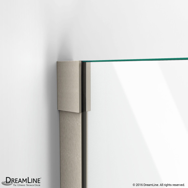 DreamLine E12922530 Unidoor-X 57.5 in. W x 30.375 in. D Hinged Shower Enclosure