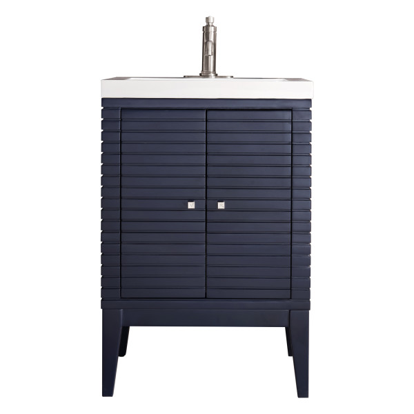 James Martin E213V24WG Linden 24" Single Vanity With Composite Countertop