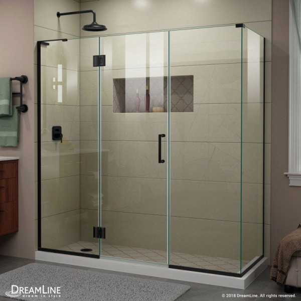 DreamLine E3242234L Unidoor-X 70 in. Frameless Hinged Shower Enclosure