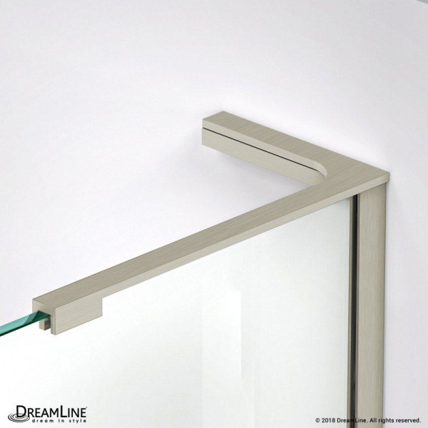 DreamLine E3242234R Unidoor-X 70 in. H Frameless Hinged Shower Enclosure