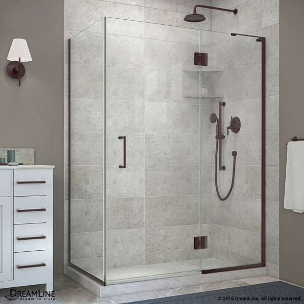 DreamLine E32434R 48-3/8 x 34 x 72" Shower Enclosure With Right-wall Bracket