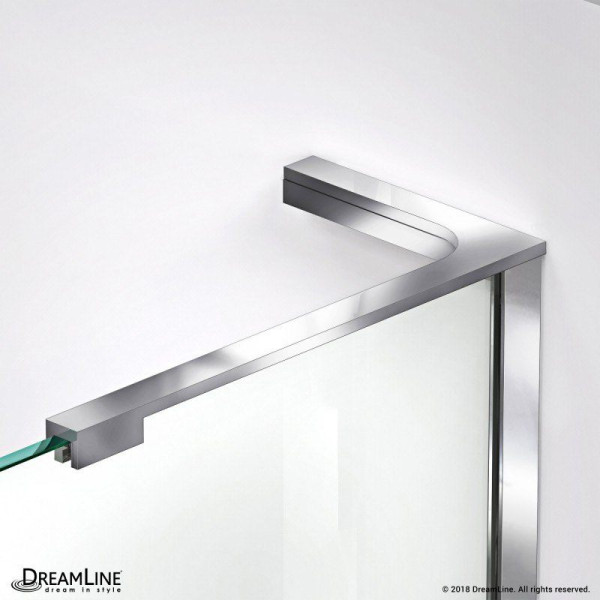 DreamLine E32514534R Unidoor-X Frameless Hinged Shower Enclosure