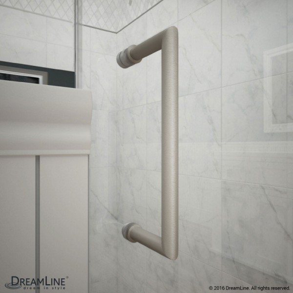 DreamLine E32514534R Unidoor-X Frameless Hinged Shower Enclosure