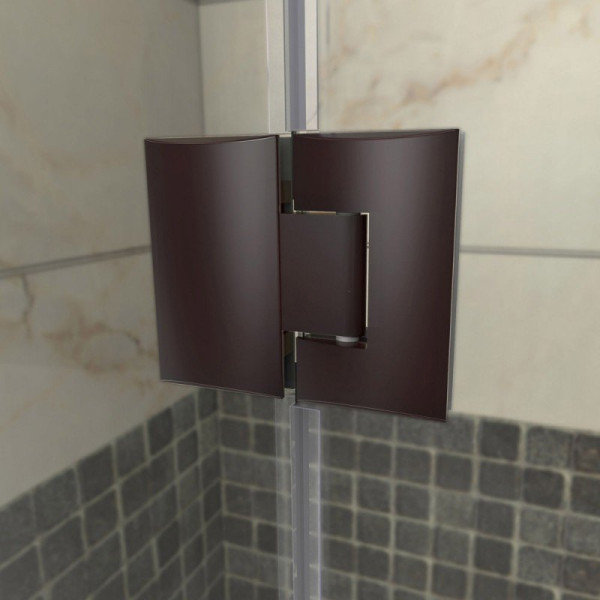 DreamLine E32514534R Unidoor-X Frameless Hinged Shower Enclosure