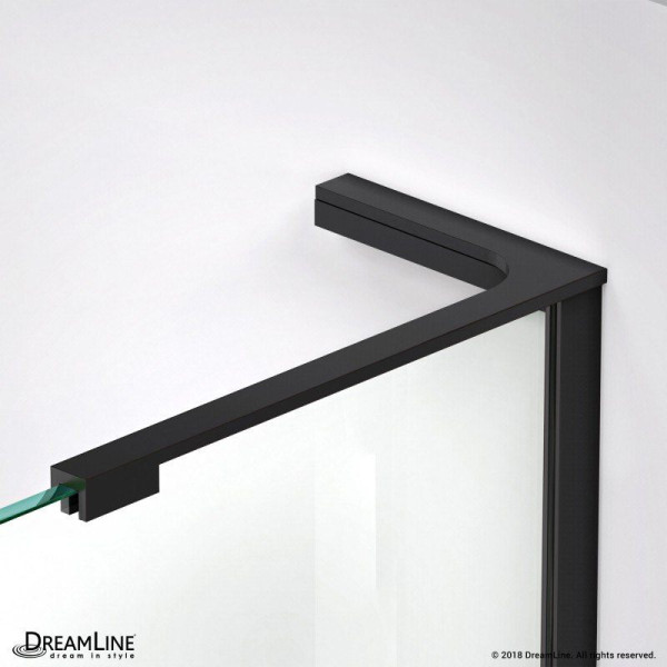 DreamLine E3261430L Unidoor-X Frameless Clear Hinged Shower Enclosure