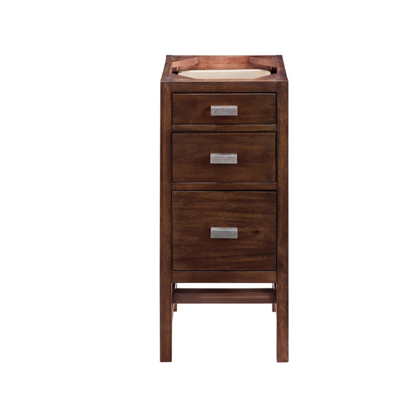 James Martin E444-BC15-3WZ Base Cabinet w/ Drawers w/ White Zeus Quartz Top