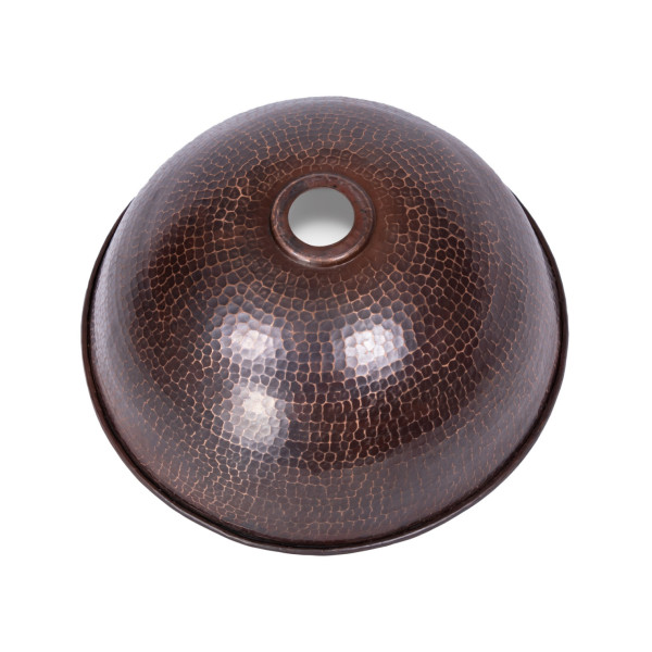 Eden Bath EB_C012AD Petite Copper Vessel Sink - Antique Dark Copper