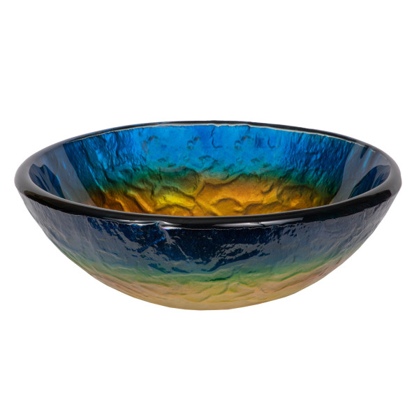 Eden Bath EB_GS17 Bathroom True Planet Tempered Glass Sink Bowl