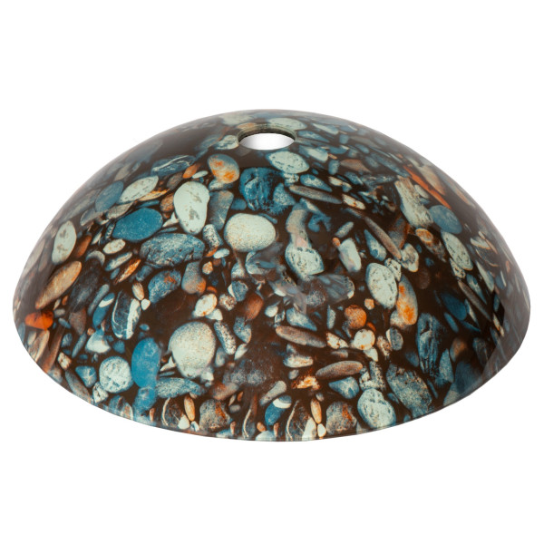 Eden Bath EB_GS24 Natural Pebble Pattern Tempered Glass Vessel Sink