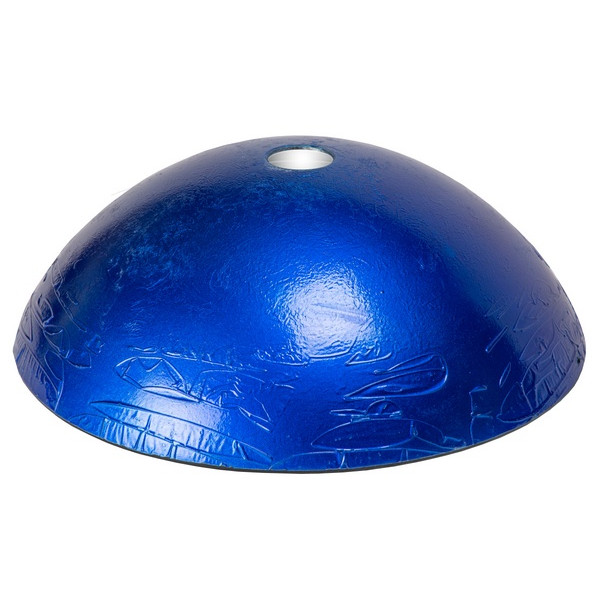 Eden Bath EB_GS63 Vibrant Blue Foil Glass Vessel Sink