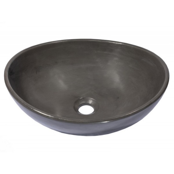 Eden Bath EB_N012 Oval Concrete Vessel Sink